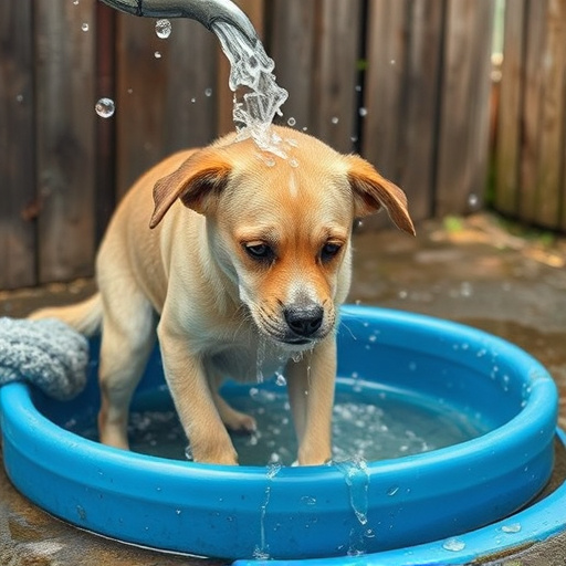 dog washing