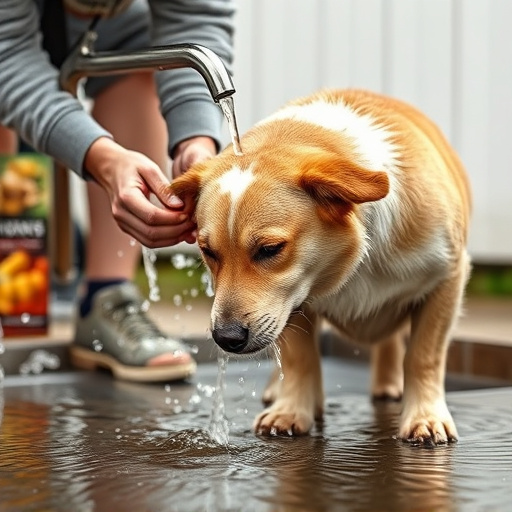 dog washing