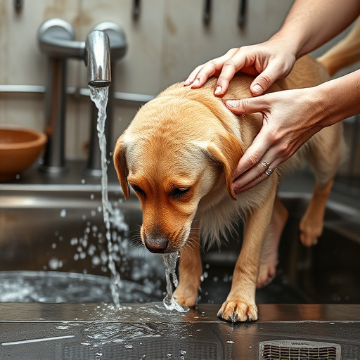 dog washing