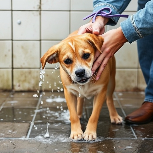 dog washing