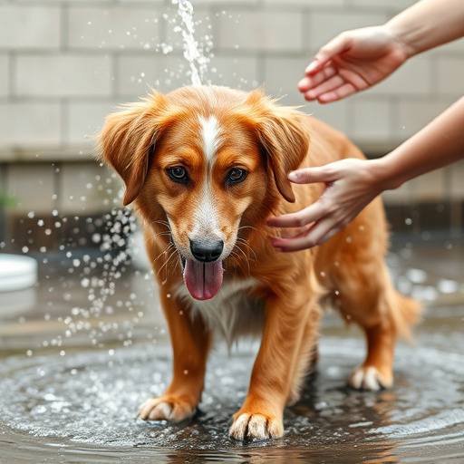dog washing