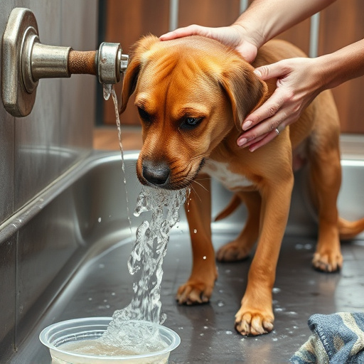 dog washing
