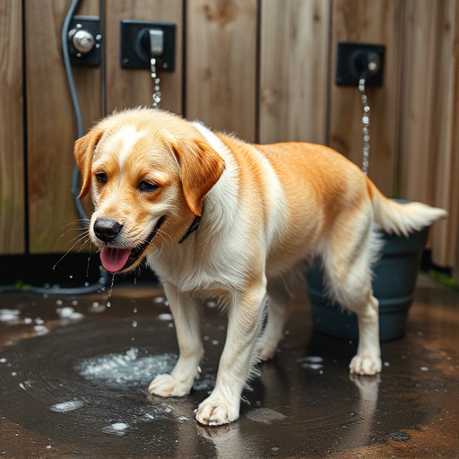 dog washing