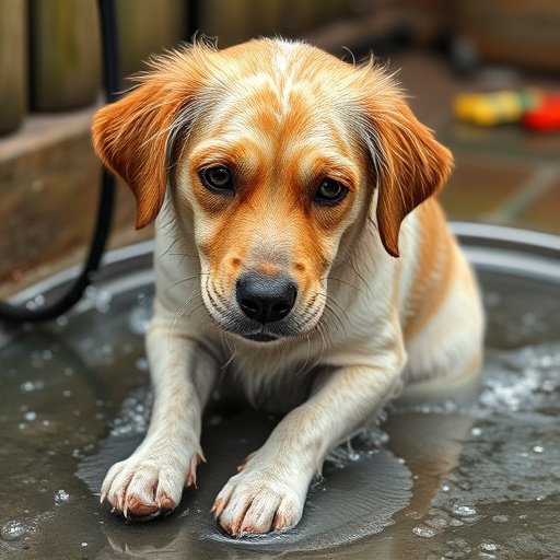 dog washing