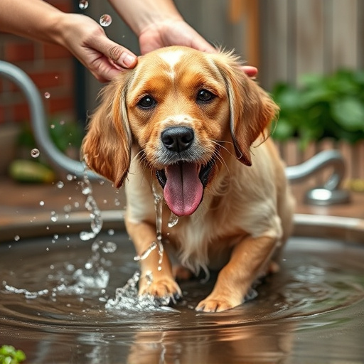 dog washing