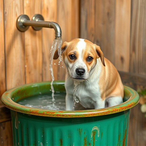 dog washing