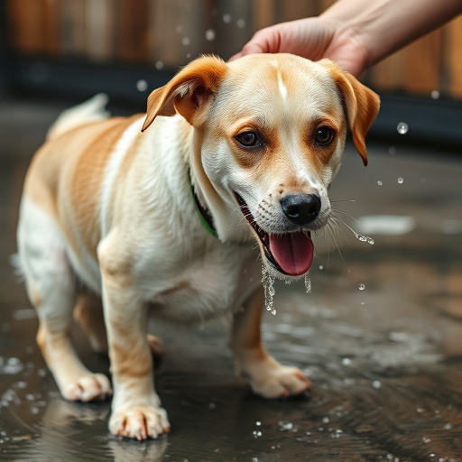 dog washing