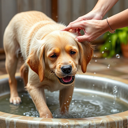 dog washing