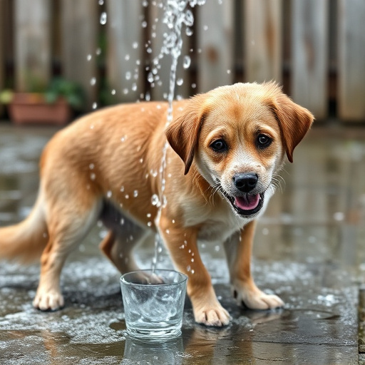 dog washing
