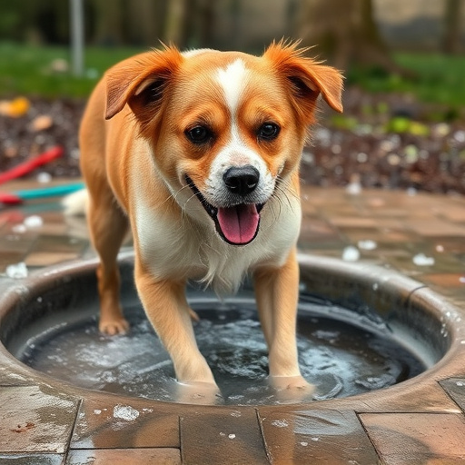 dog washing