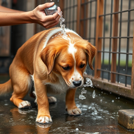 dog washing