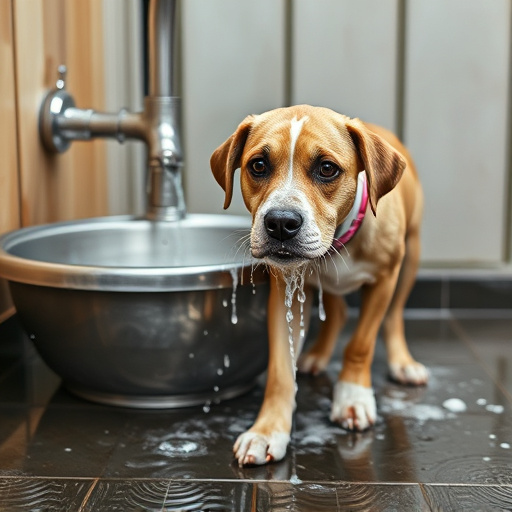 dog washing