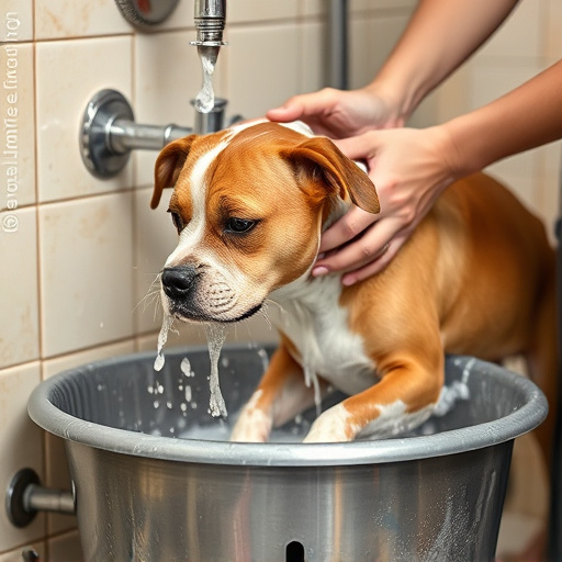 dog washing