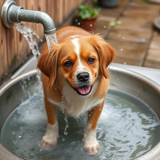 dog washing