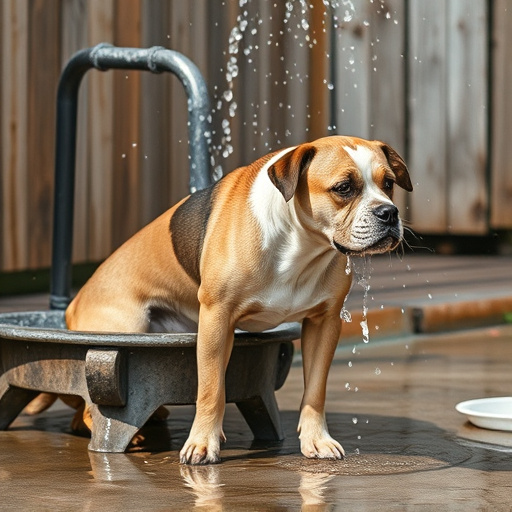 dog washing