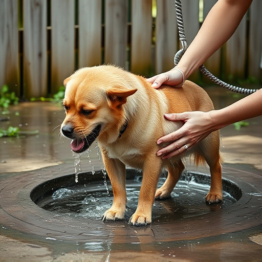 dog washing