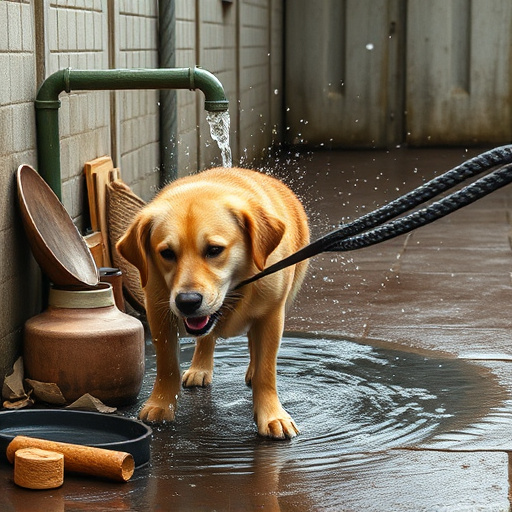 dog washing
