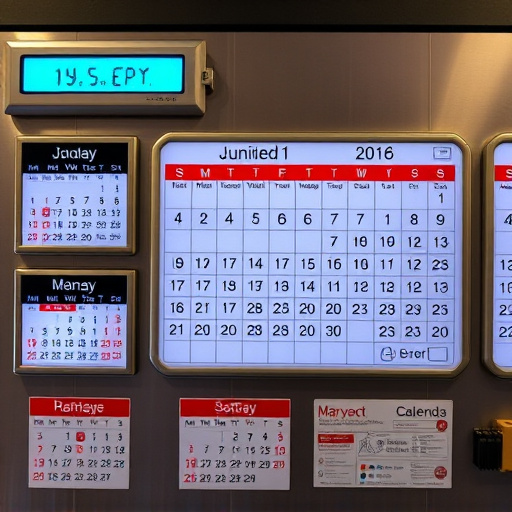 electronic calendars