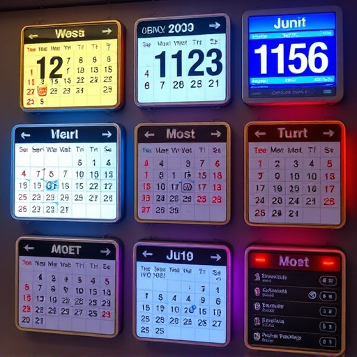 electronic calendars