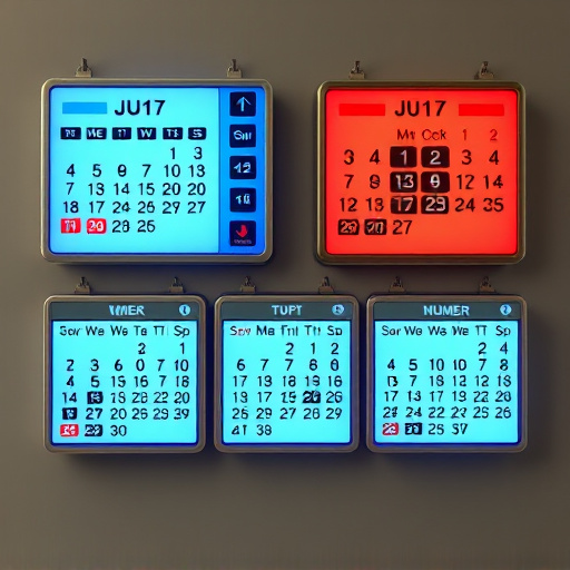 electronic calendars