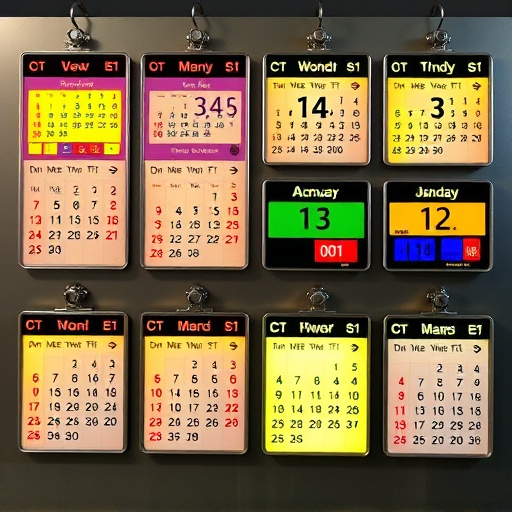electronic calendars