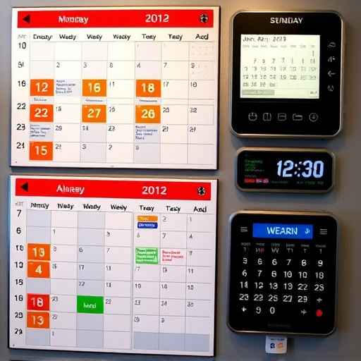 electronic calendars