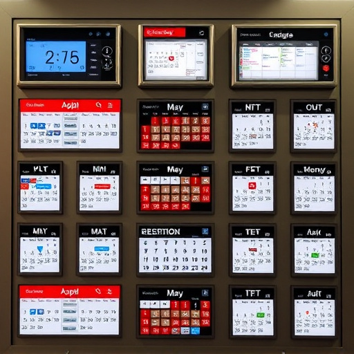 electronic calendars