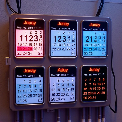 electronic calendars