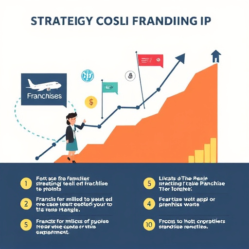 Franchise Growth Strategy. Visual Franchise Branding Tips Graphic