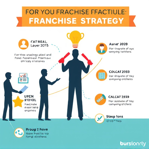 Franchise Growth Strategy. Visual Franchise Branding Tips Graphic