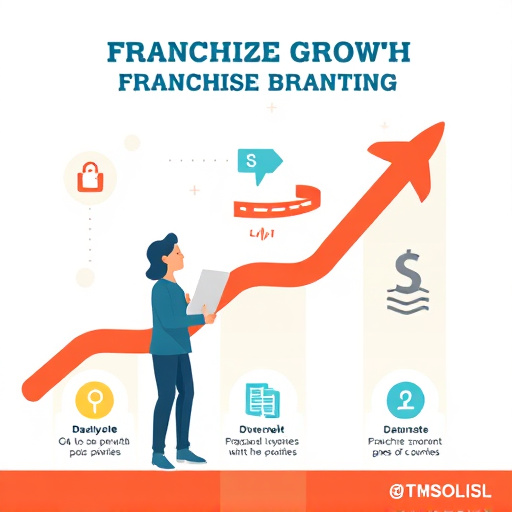 Franchise Growth Strategy. Visual Franchise Branding Tips Graphic
