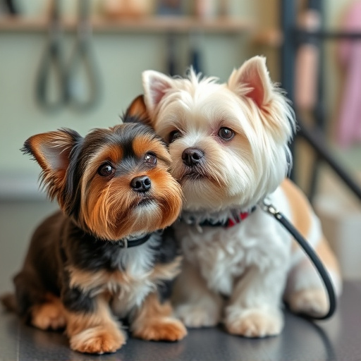 grooming pet dogs