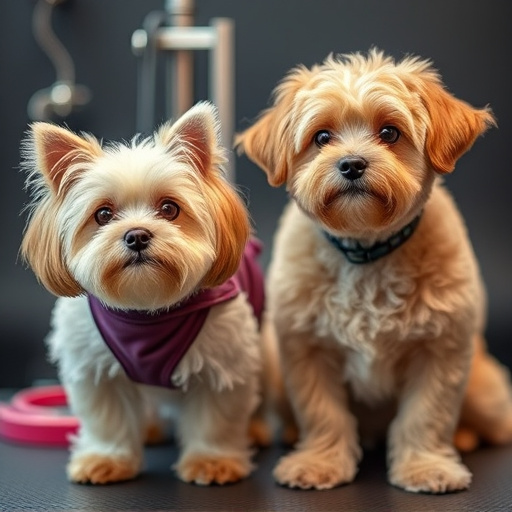 grooming pet dogs
