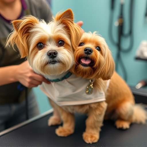 grooming pet dogs