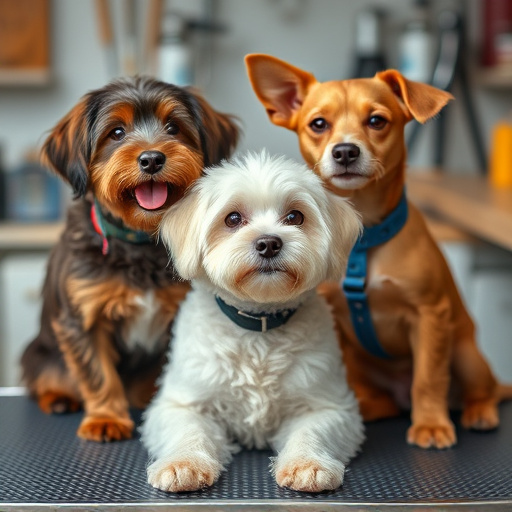 grooming pet dogs