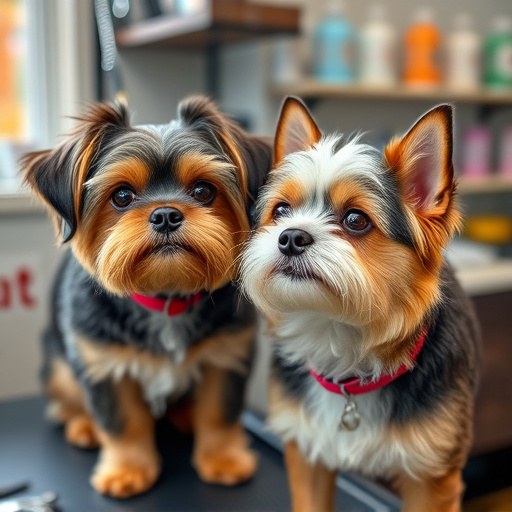 grooming pet dogs