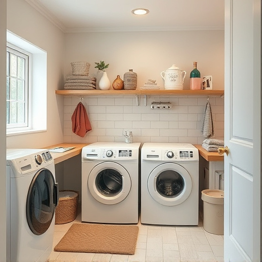 laundry area
