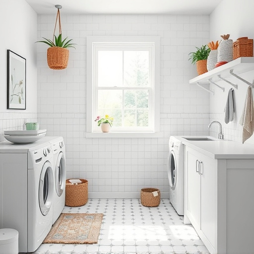 laundry area