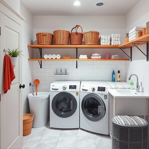 laundry area