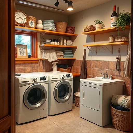 laundry area