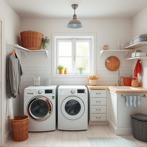 laundry area
