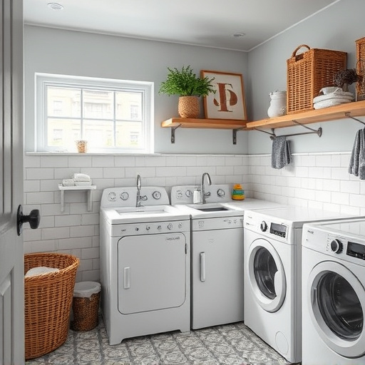 laundry area