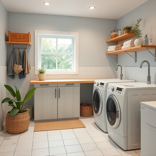 laundry area