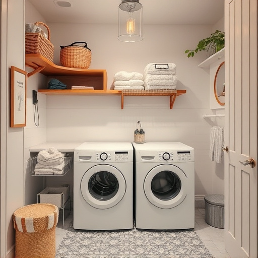 laundry area