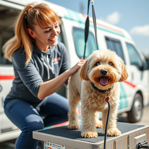 mobile dog grooming