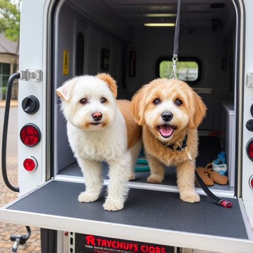mobile dog grooming