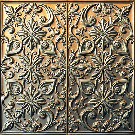 pressed tin panels