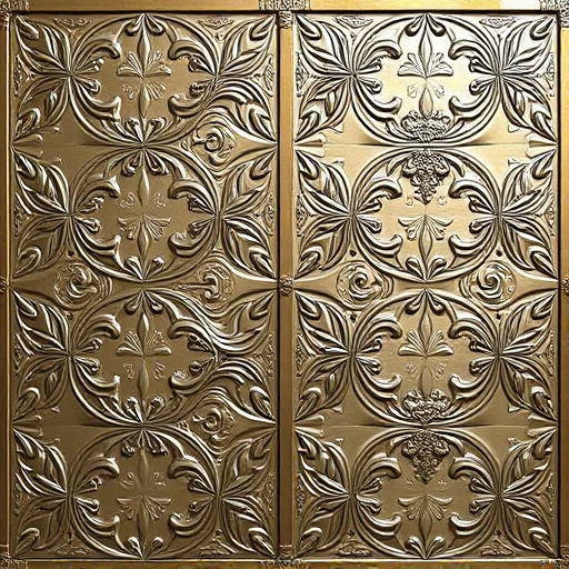 pressed tin panels