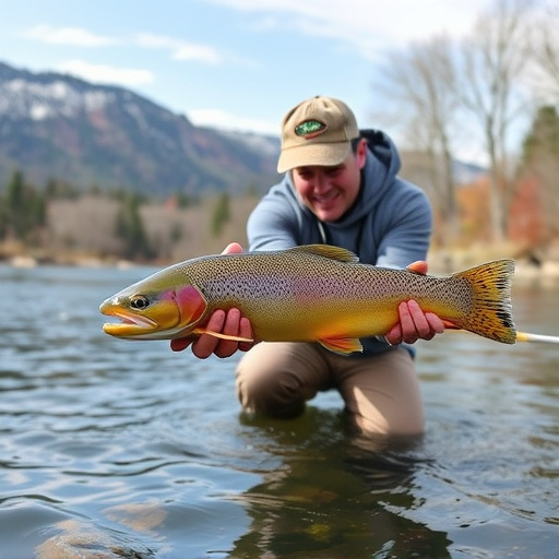 river fishing for trout