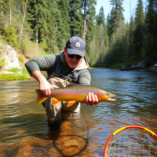 river fishing for trout